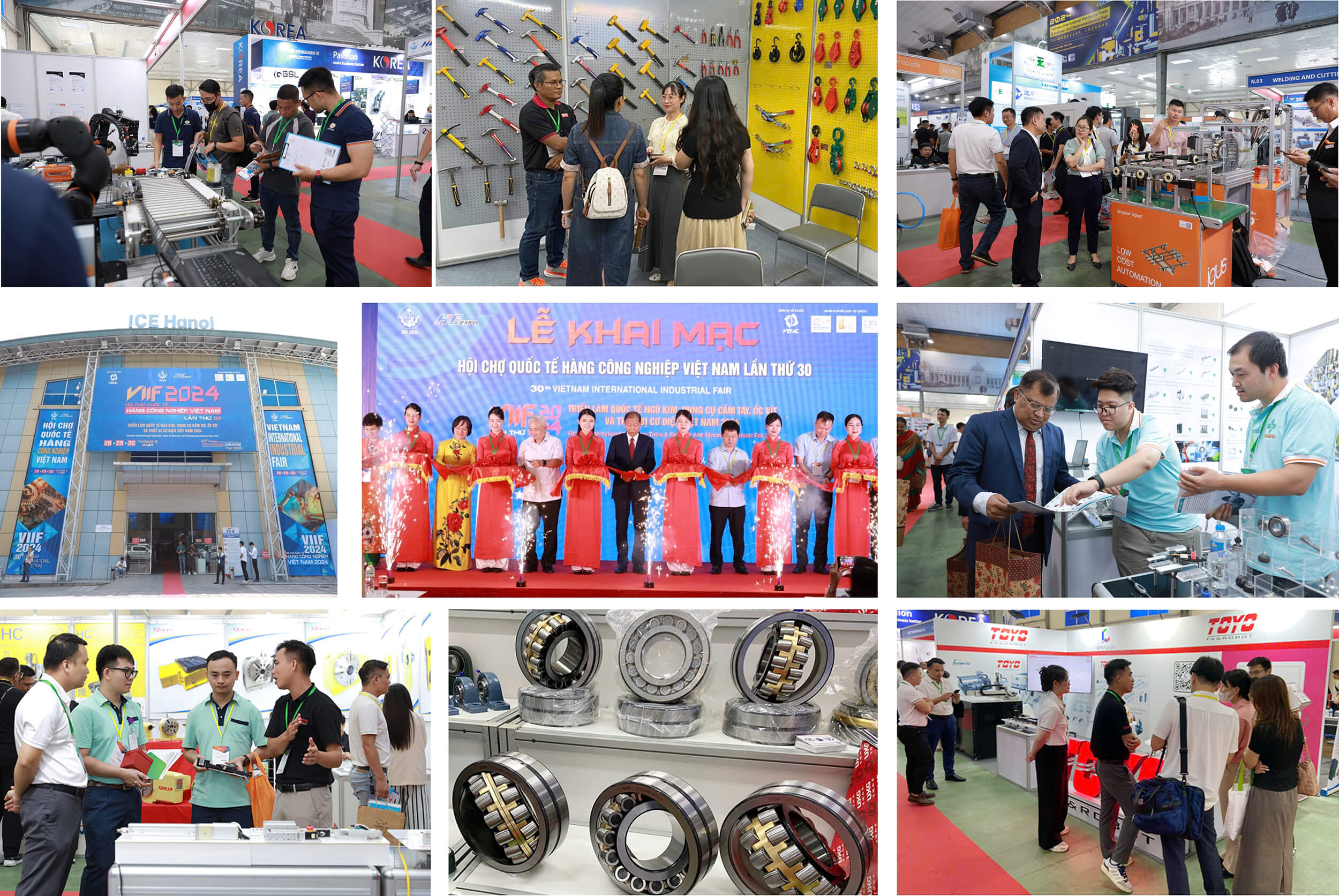 Hội quốc tế hàng công nghiệp việt nam 2019 ảnh highlight viif 2018